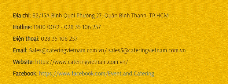 CÔNG TY CỔ PHẦN VIỆT NAM CATERING
