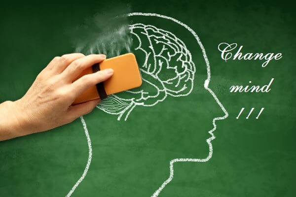Thay đổi suy nghĩ của bản thân
