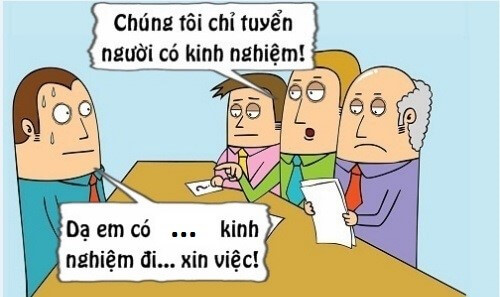 Nhà tuyển dụng đòi hỏi bạn phải có ít nhất 1 năm kinh nghiệm