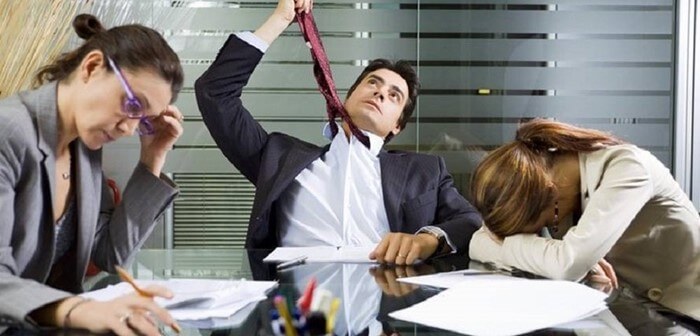 Công việc tẻ nhạt và nhàm chán