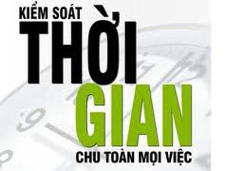 Kiểm soát được thời gian