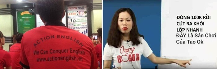 Bị lừa tiền bời những trung tâm tiếng anh fake