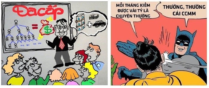 Cảnh giác với đa cấp