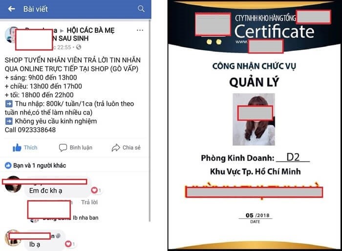 Mình đã lấy lại 10 triệu sau khi đóng vào công ty Đa cấp như thế nào?