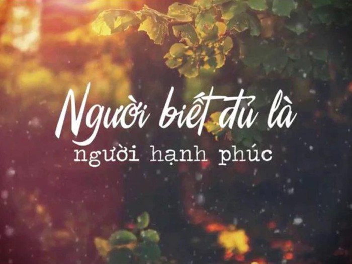 Sống trên đời thà chịu thiệt thòi còn hơn ham chi món lợi nhỏ