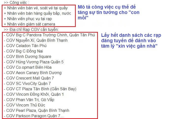 Tuyển dụng lừa đảo 2